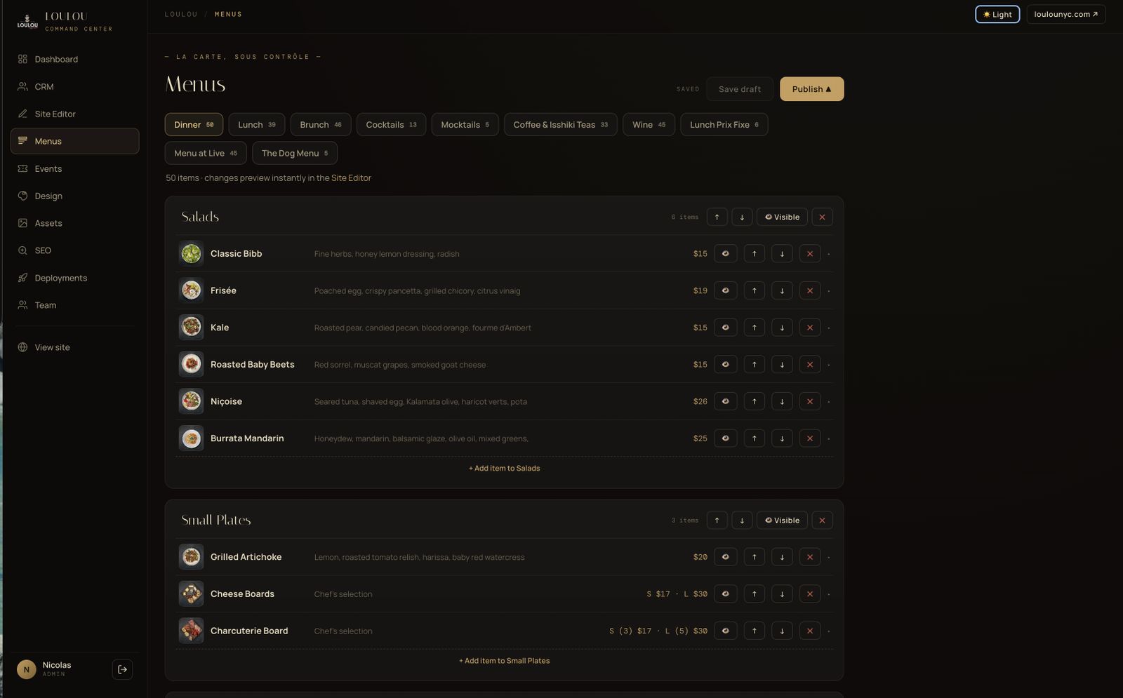 Production screen 3 of 18 — shipped client systems