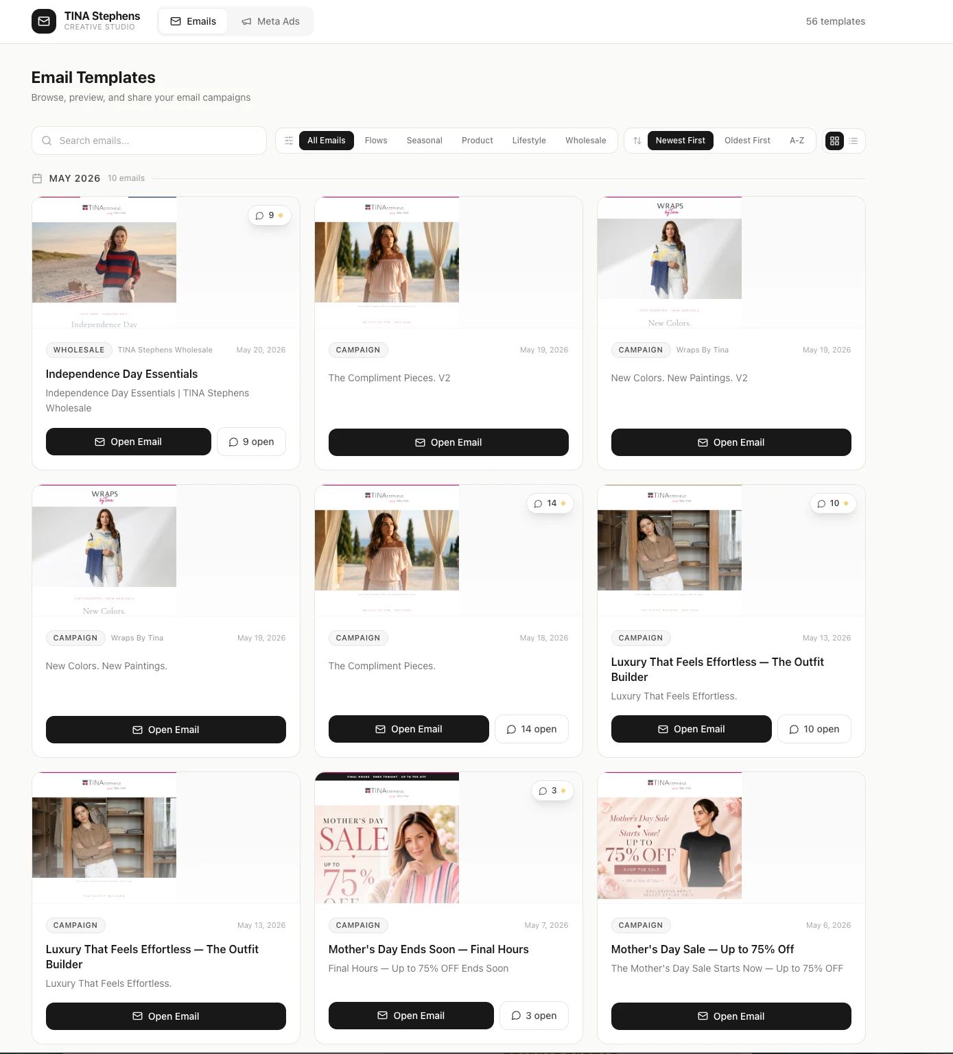 Production screen 14 of 18 — shipped client systems