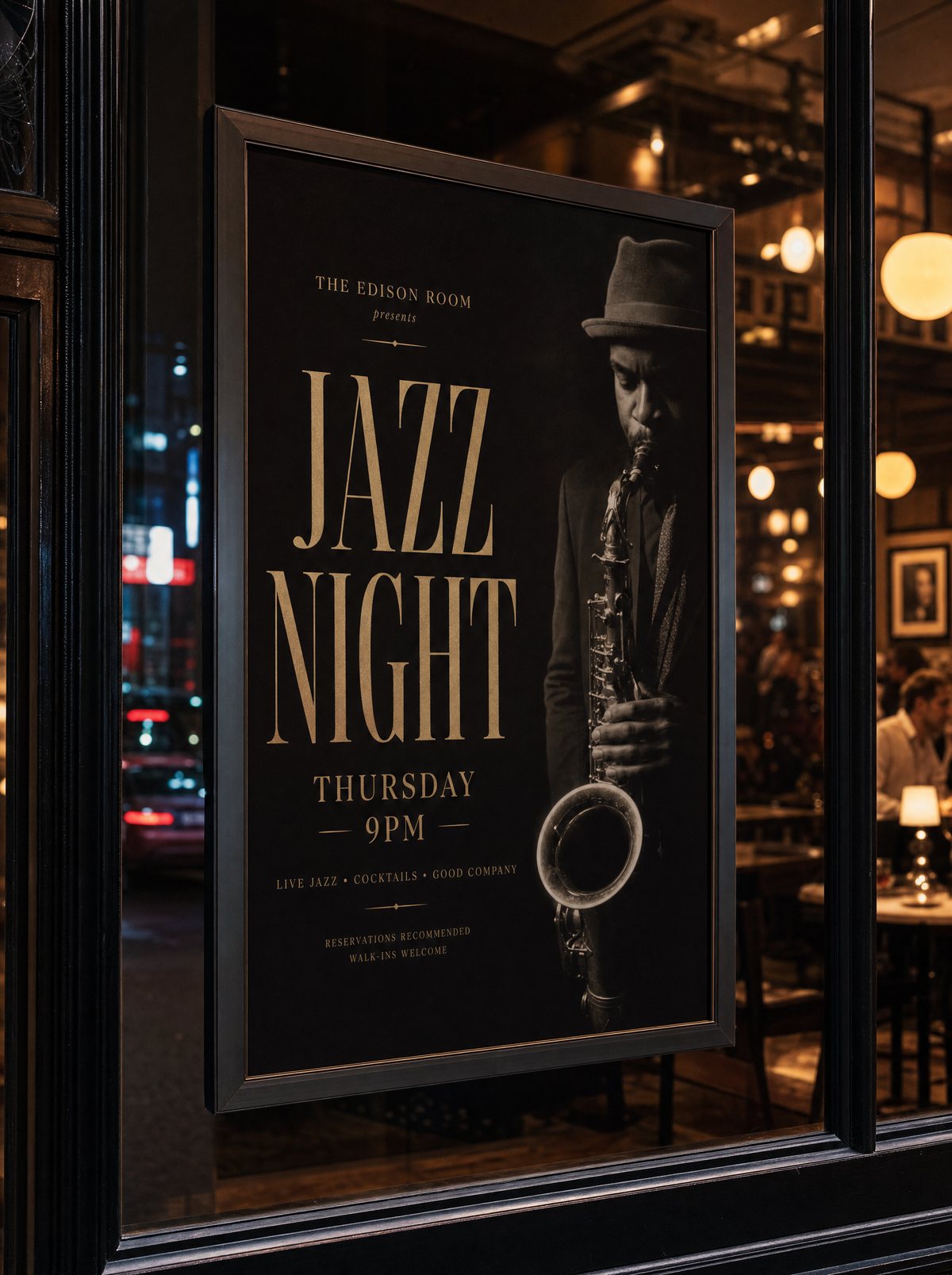 EVENT POSTERS — spec print collateral